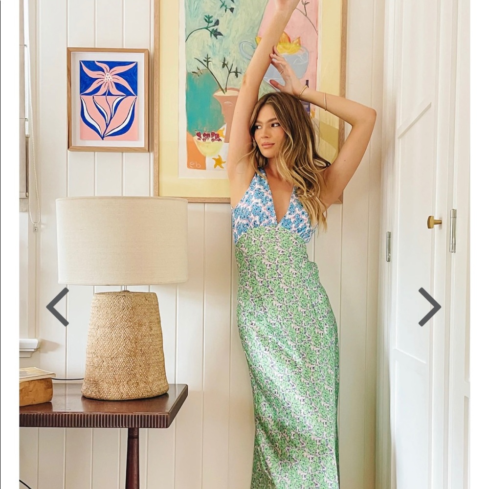 VRG GRL Postcards From Italy Dress